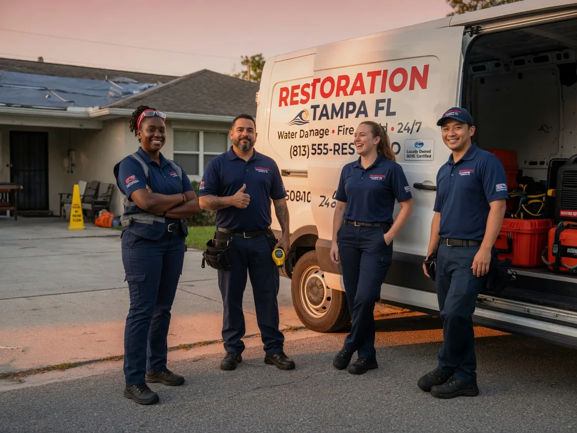 Water Damage Restoration company in Sapulpa, OK